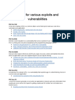 POCs For Various Exploits and Vulnerabilities