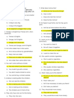 PART 1 - Check How Well You Understand Written English With This Test. Start Now. You Must Stop After 25 Minutes (20 Questions)