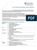 Rehabilitation Protocol For Rotator Cuff Repair