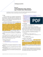 ASTM For Solar Reflectance-C1549