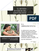 El Mundo Interior Del Adolescente