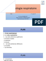 Cours Physiologie Respiratoire