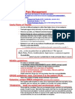 Perioperative Pain Management