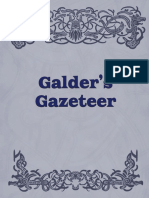 Galder's Gazetteer