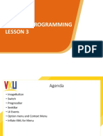 Android Programming Lesson 3