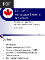 EEE381B Aerospace Systems & Avionics: Electronic Warfare