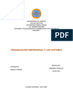 Organización Empresarial y Los Sistemas Tema 1