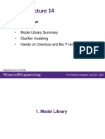 Clarifier Modelling