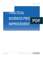 Practical Business Process Improvement: White Paper