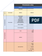 Programa Arquitectonico Pa2 Diseño Arquitectónico Via