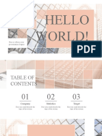 Hello World!: Here Is Where Your Presentation Begins