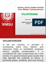 Lesson 3 - Volunteerism