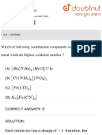 Complex Compounds