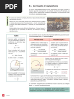 3.3. Movimiento Circular Uniforme: Fíjate