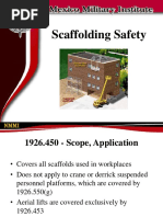 Scaffolding OSHA 1