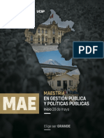 BROCHURE MAE Gestión Pública y Políticas Publicas