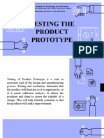 Testing The Product Prototype: Asian Institute of Technology and Education