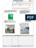 LUP - Uso de Escalera Plataforma