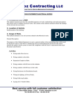 11.method Statement Electrical Work