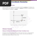 Coordinate Geometry For Class 10