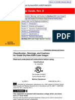 User Guide, Rev. D: Kodak Dryview 8300 Laser Imager