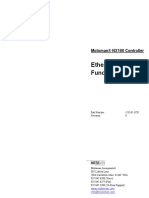 Ethernet Function Manual: Motoman® NX100 Controller