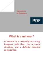 Properties of Minerals