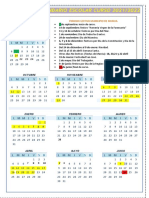 Calendario Escolar 2021 2022