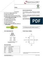 CAT24C32: 32-Kb I C Cmos Serial Eeprom Features Device Description