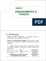 Dimensionamento A Torção