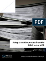 8-Step Transition Process From The MDD To The MDR: White Paper