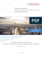 Paris Dauphine - Executive Master Patrimoine Professionnel Et Gestion Privée