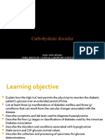 Chapter 4 Carbohydrate Disorder