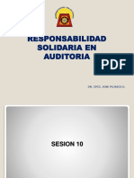 Responsabilidad Solidaria en Auditoria: Dr. Cpcc. Jose Pujaico E