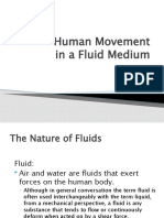 Movement in Fluid Medium