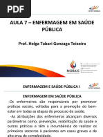 Aula 7 - Enfermagem em Saúde Pública