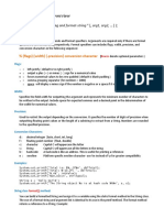 Printf : Java Method Overview