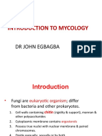 Introduction To Mycology