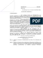 Decreto N°2304 Me 2020 Protocolo Abordaje de Situaciones Conflictivas