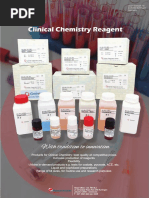 Clinical Chemistry Reagent: With Tradition To Innovation