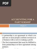 Accounting For A Partnership