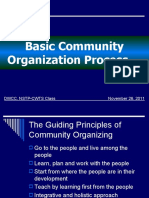 Basic Community Organization Process: DWCC, Nstp-Cwts Class November 26, 2011