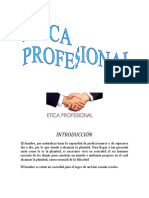 Etica Profesional