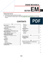 Engine Mechanical: Modification Notice