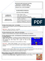 Plano Semanal - Infantil 4 - 06 A 11 de Setembro