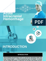 Acute Intracranial Hemmorhage Case Study