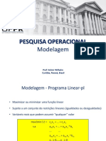 Pesquisa Operacional - Conteúdo