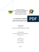 Automated Mushroom Farm Monitoring System, Capstone 2 Project, Pantilanan Pico Ramones