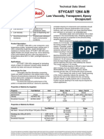 Stycast 1264 A/B: Low Viscosity, Transparent, Epoxy Encapsulant