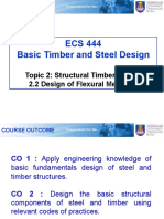 2.2 Design of Flexural Member